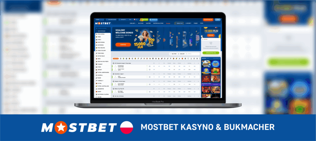 MostBet Polska oficjalne kasyno online